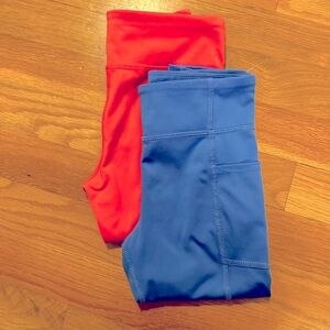 2 pairs of Primary Brand Sporty Capris